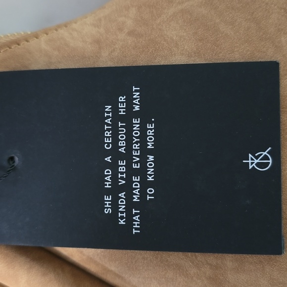 Fourth Studio Faux Suede Crescent Bag - Picture 2 of 6